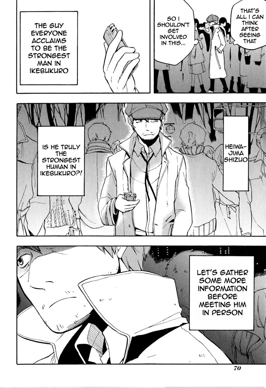 Durarara!! - Saikahen Chapter 1 page 74 - Chapter 1 : Red Evil Intention