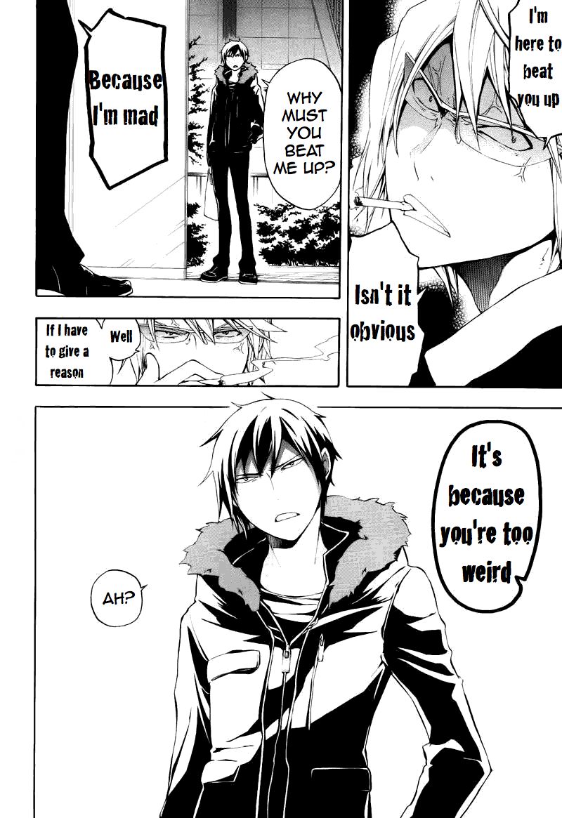Durarara!! - Saikahen Chapter 11 page 6 - Chapter 11 : Colour of the Ready Sword