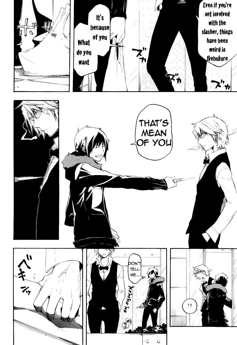 Durarara!! - Saikahen Chapter 11 page 8 - Chapter 11 : Colour of the Ready Sword