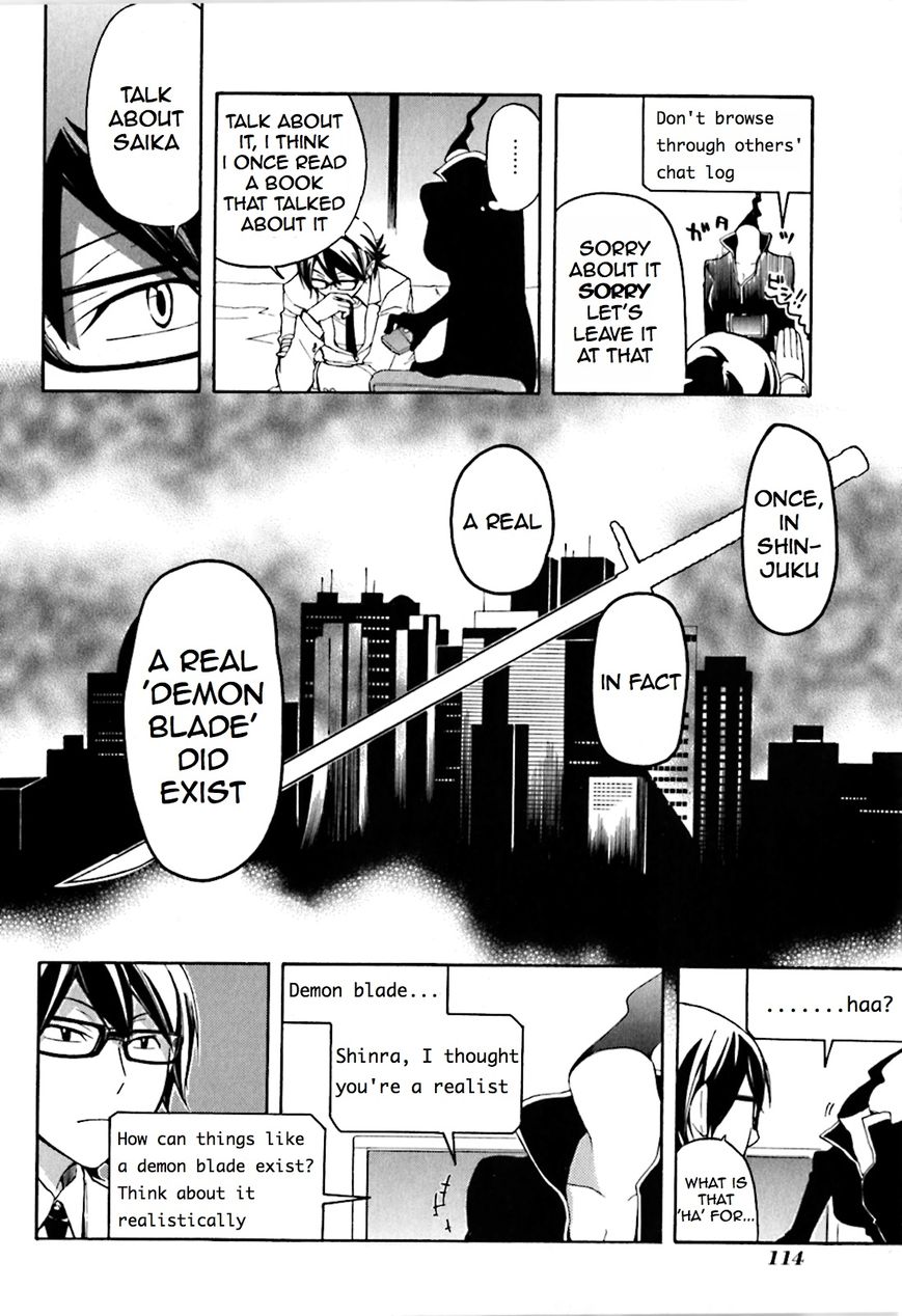 Durarara!! - Saikahen Chapter 2 page 26 - Chapter 2 : Demon Blade, Dog Meat