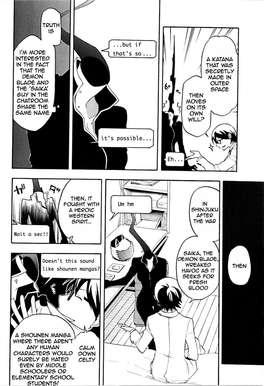 Durarara!! - Saikahen Chapter 2 page 28 - Chapter 2 : Demon Blade, Dog Meat