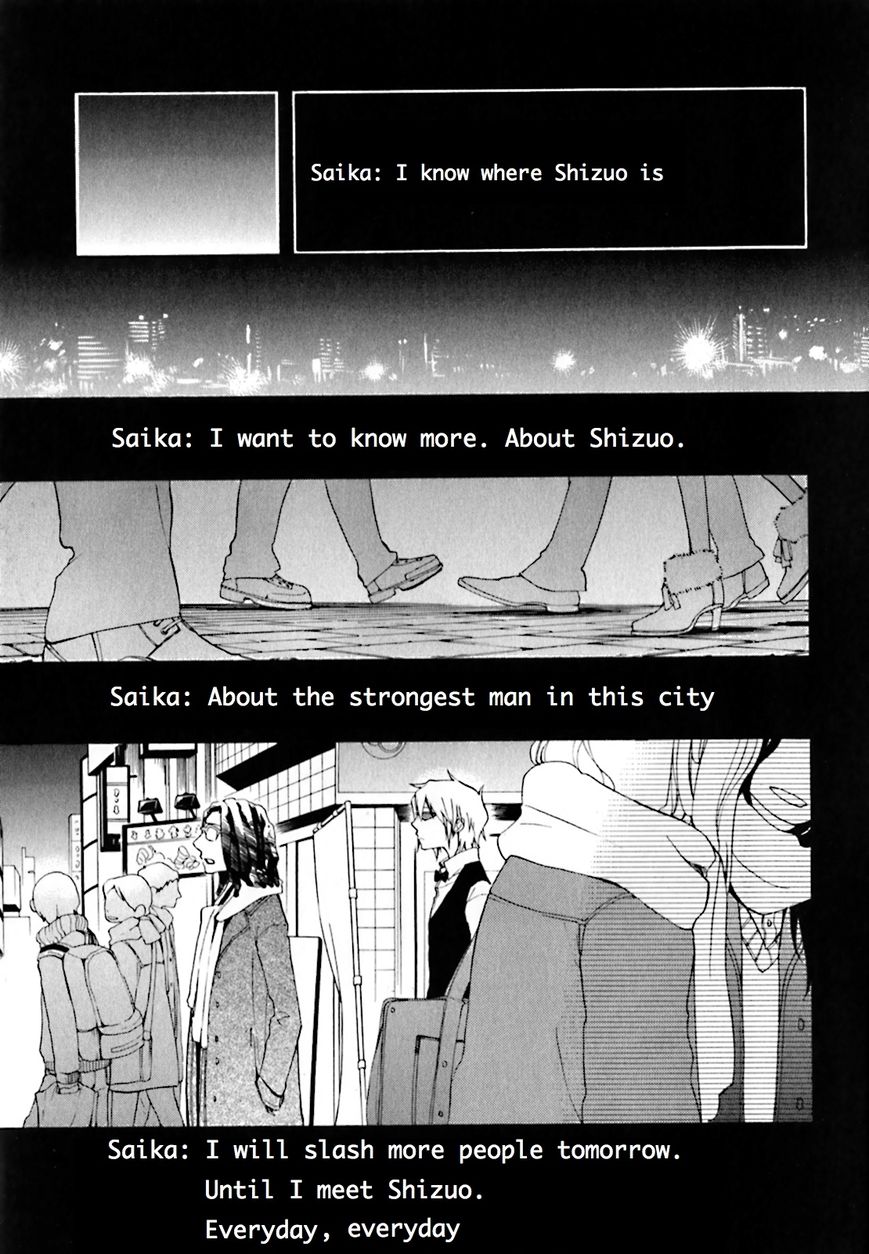 Durarara!! - Saikahen Chapter 4 page 25 - Chapter 4 : Disaster in Ikebukuro