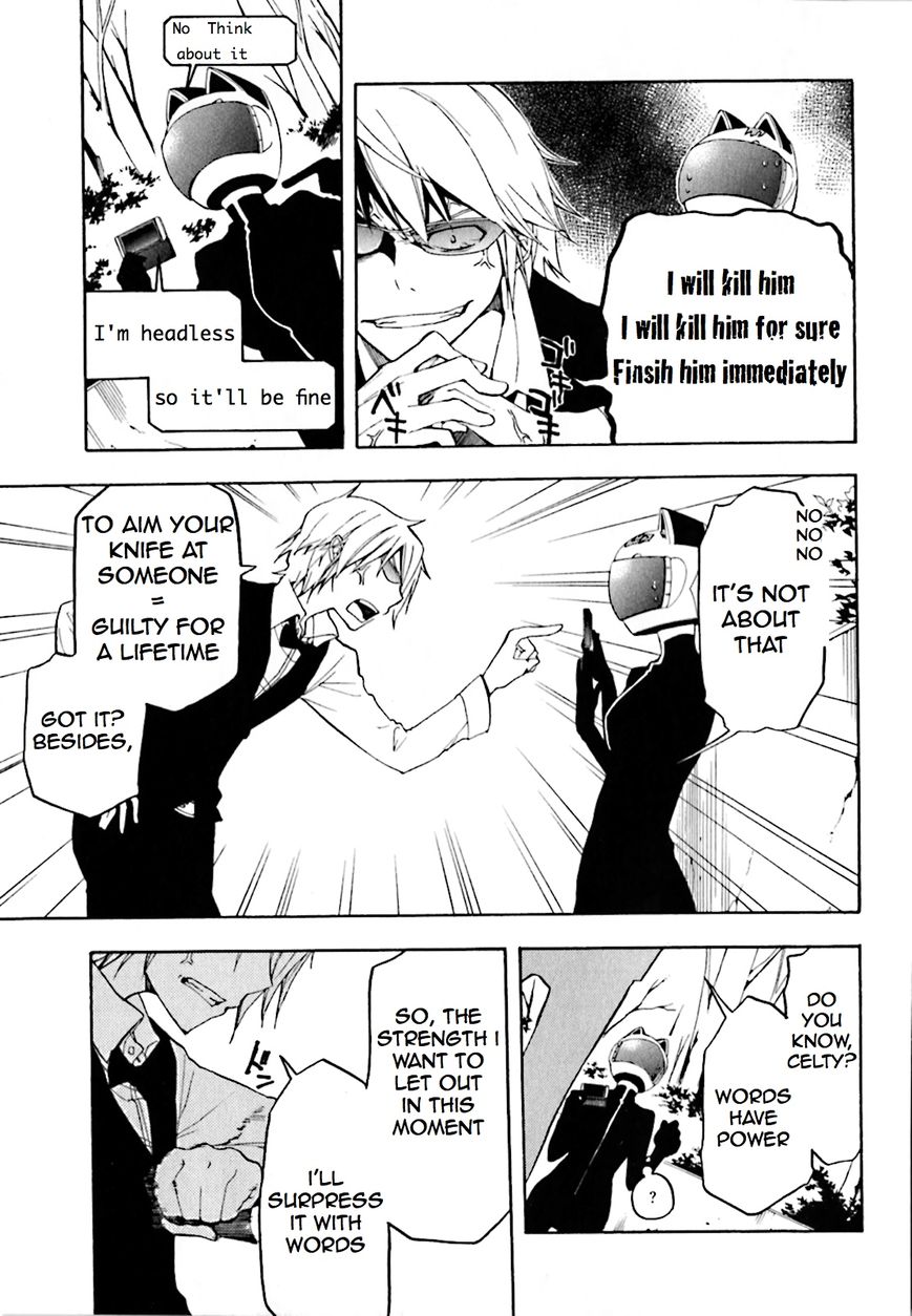 Durarara!! - Saikahen Chapter 4 page 7 - Chapter 4 : Disaster in Ikebukuro