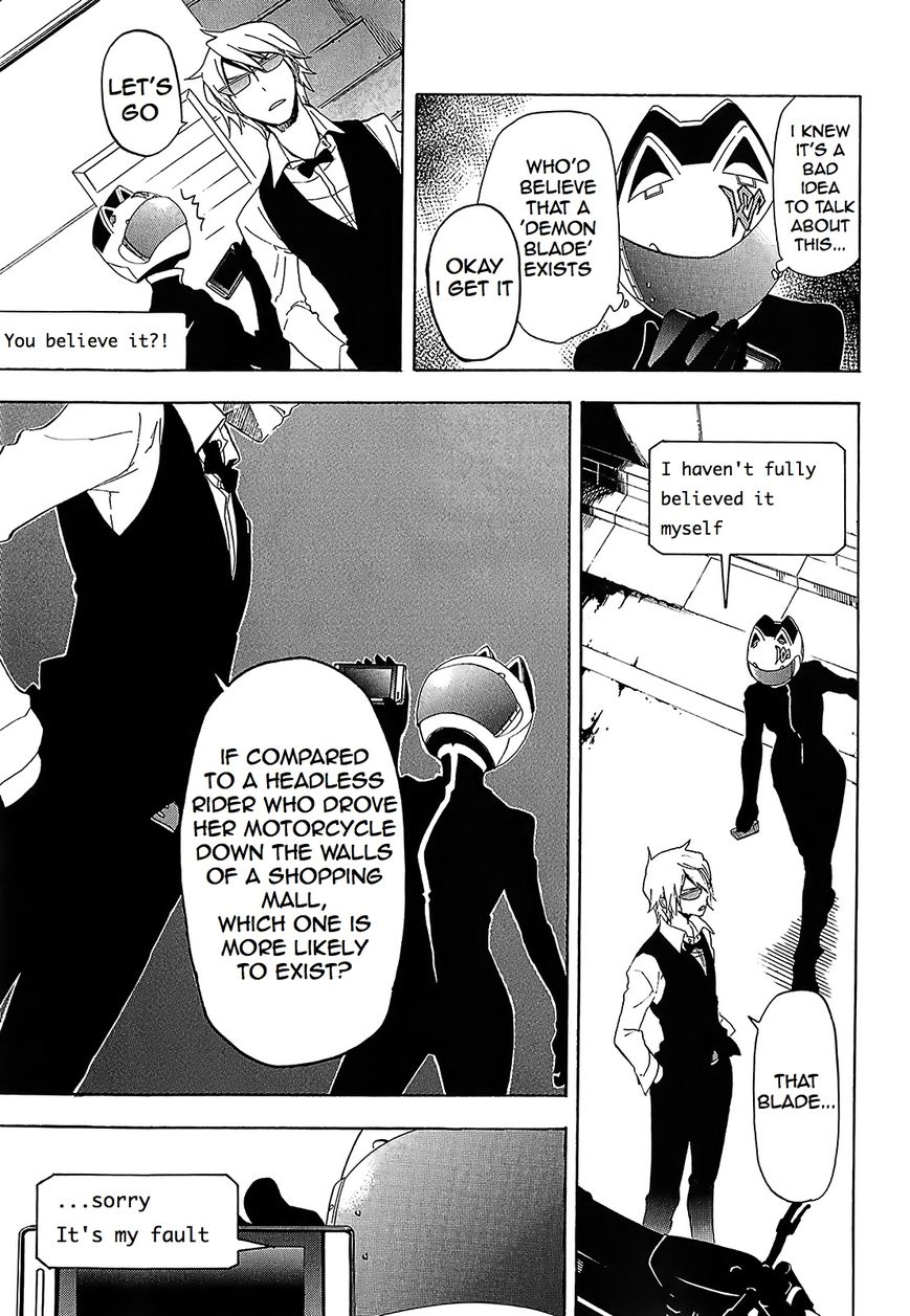 Durarara!! - Saikahen Chapter 7 page 3 - Chapter 7 : One Touch and Off It Goes