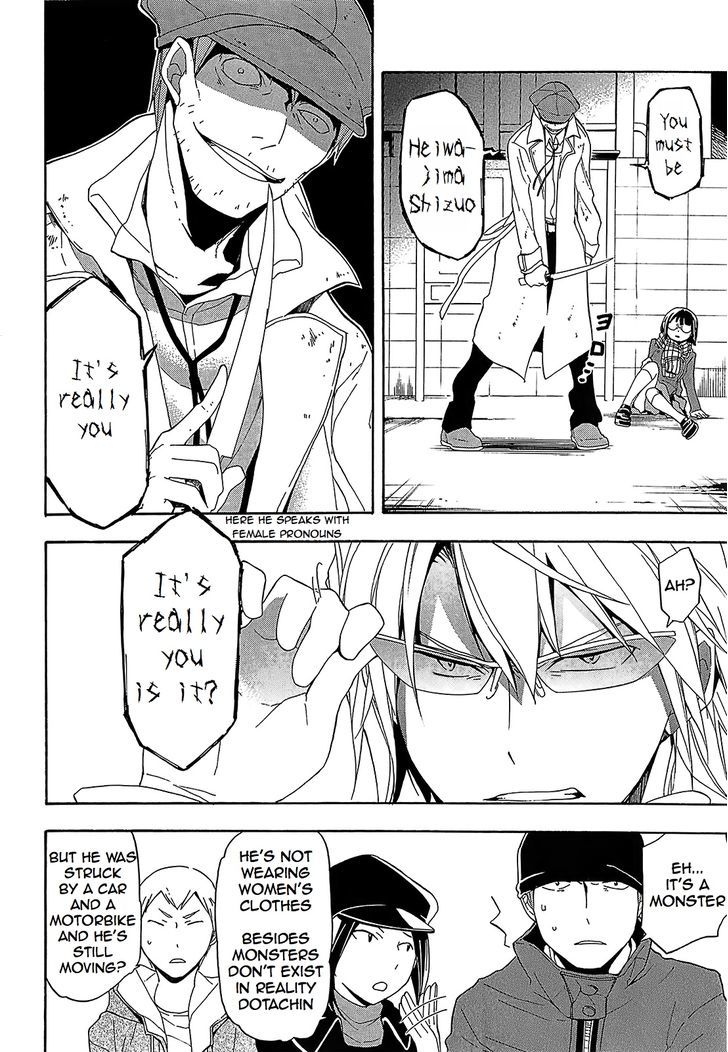 Durarara!! - Saikahen Chapter 8 page 18 - Chapter 8 : Entrance of Myriads of Swords