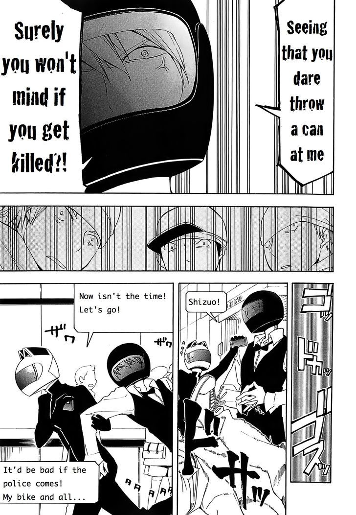 Durarara!! - Saikahen Chapter 8 page 5 - Chapter 8 : Entrance of Myriads of Swords
