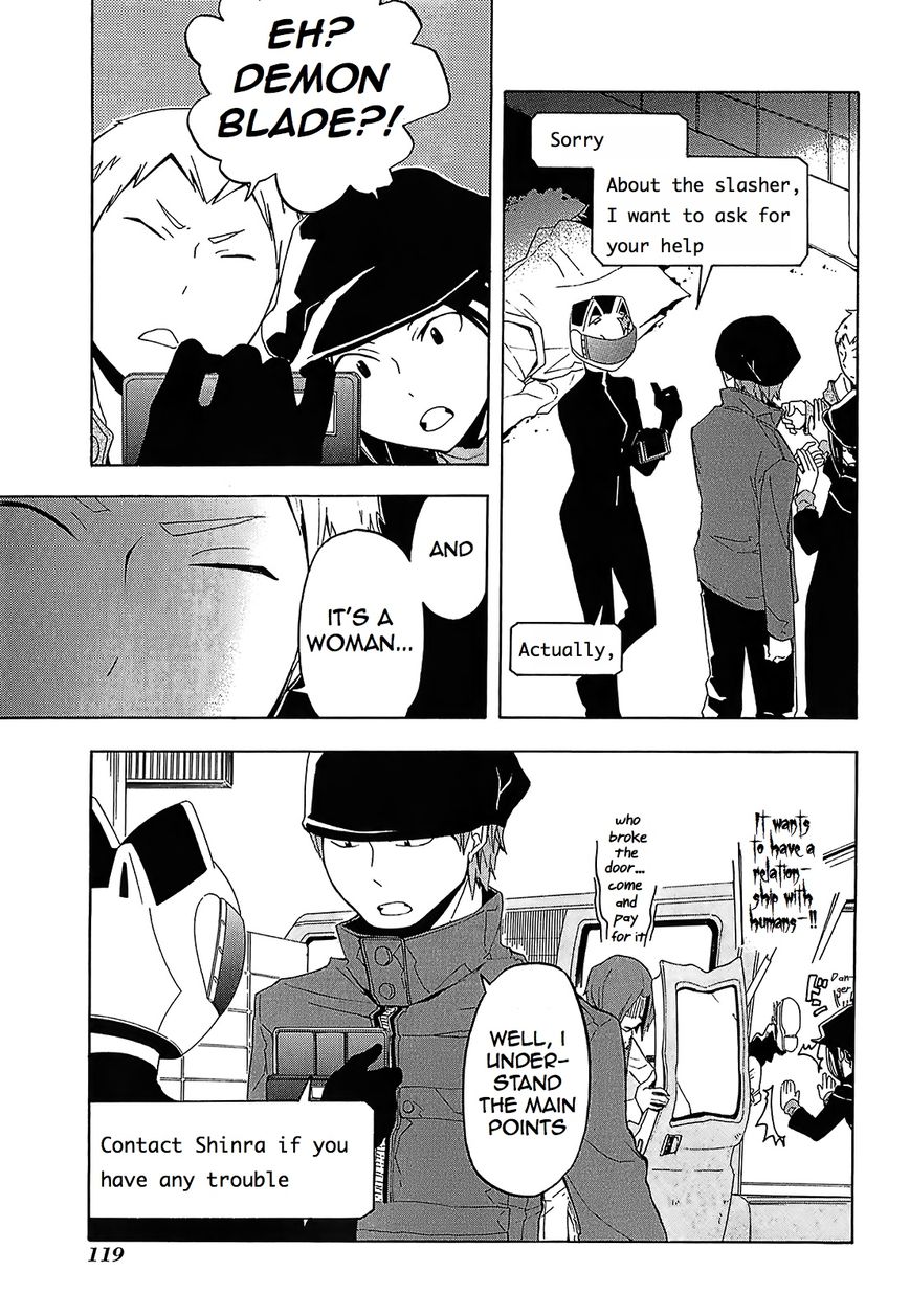 Durarara!! - Saikahen Chapter 9 page 13 - Chapter 9 : Red Gleam of the Knife
