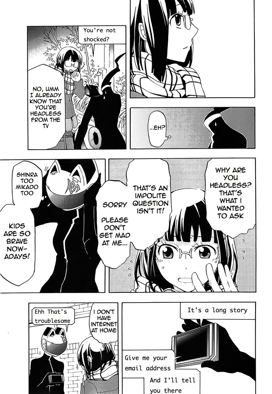 Durarara!! - Saikahen Chapter 9 page 19 - Chapter 9 : Red Gleam of the Knife