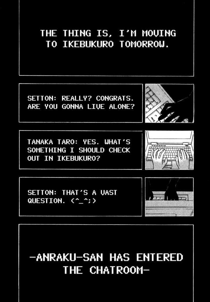 Durarara!! Chapter 1 page 10 - Chapter 1 : Wa!!