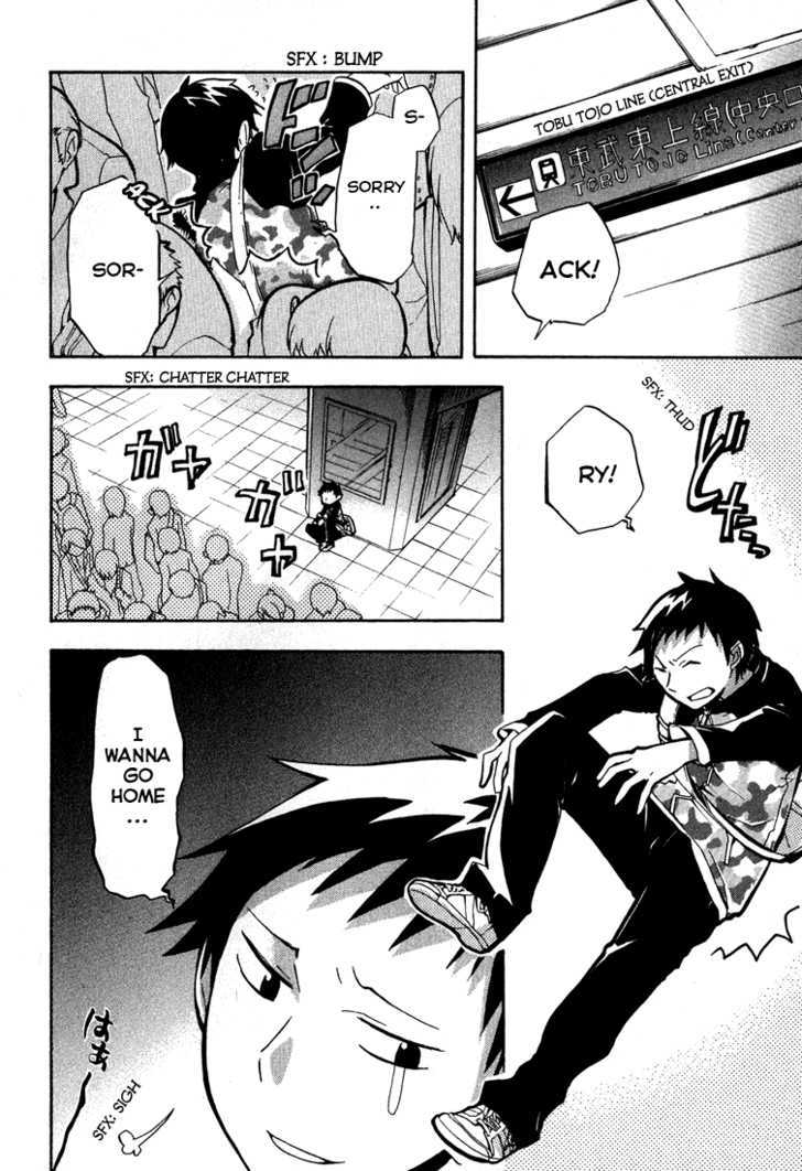 Durarara!! Chapter 1 page 13 - Chapter 1 : Wa!!