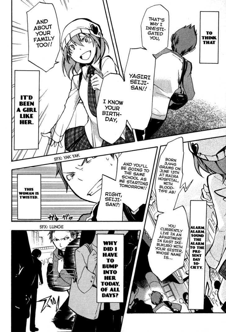 Durarara!! Chapter 1 page 21 - Chapter 1 : Wa!!