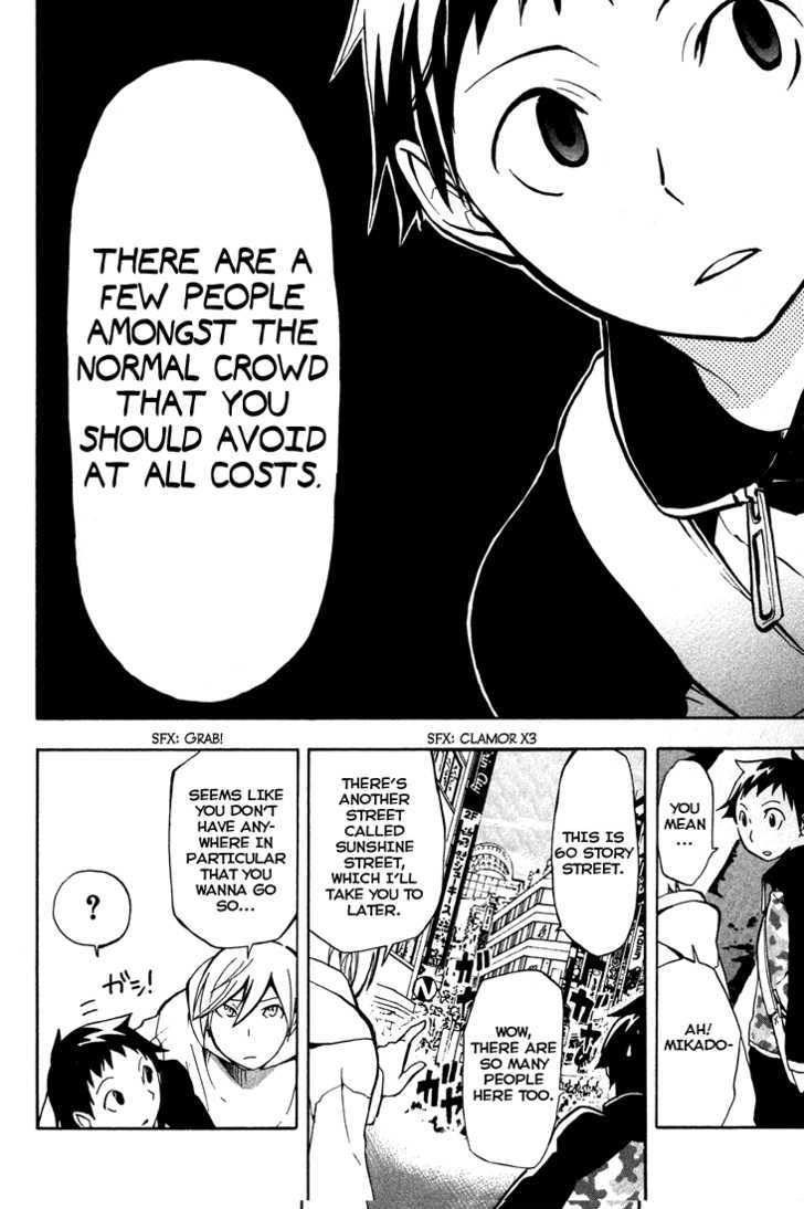 Durarara!! Chapter 1 page 25 - Chapter 1 : Wa!!