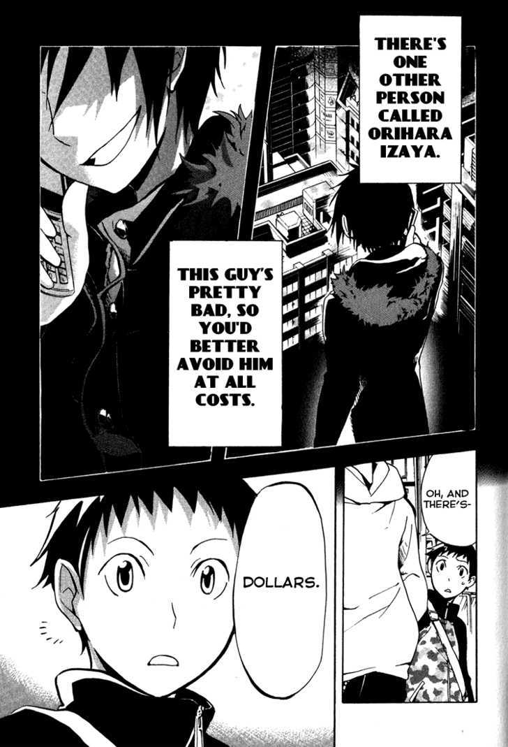 Durarara!! Chapter 1 page 29 - Chapter 1 : Wa!!