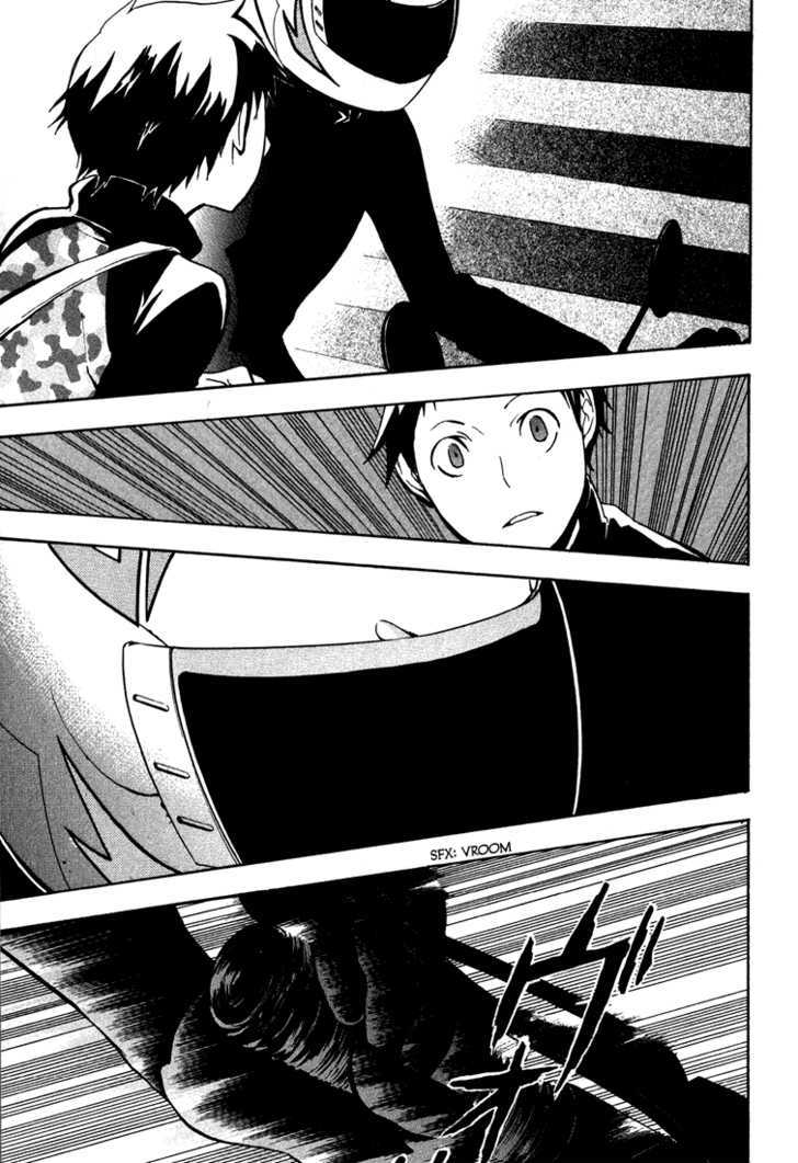 Durarara!! Chapter 1 page 33 - Chapter 1 : Wa!!