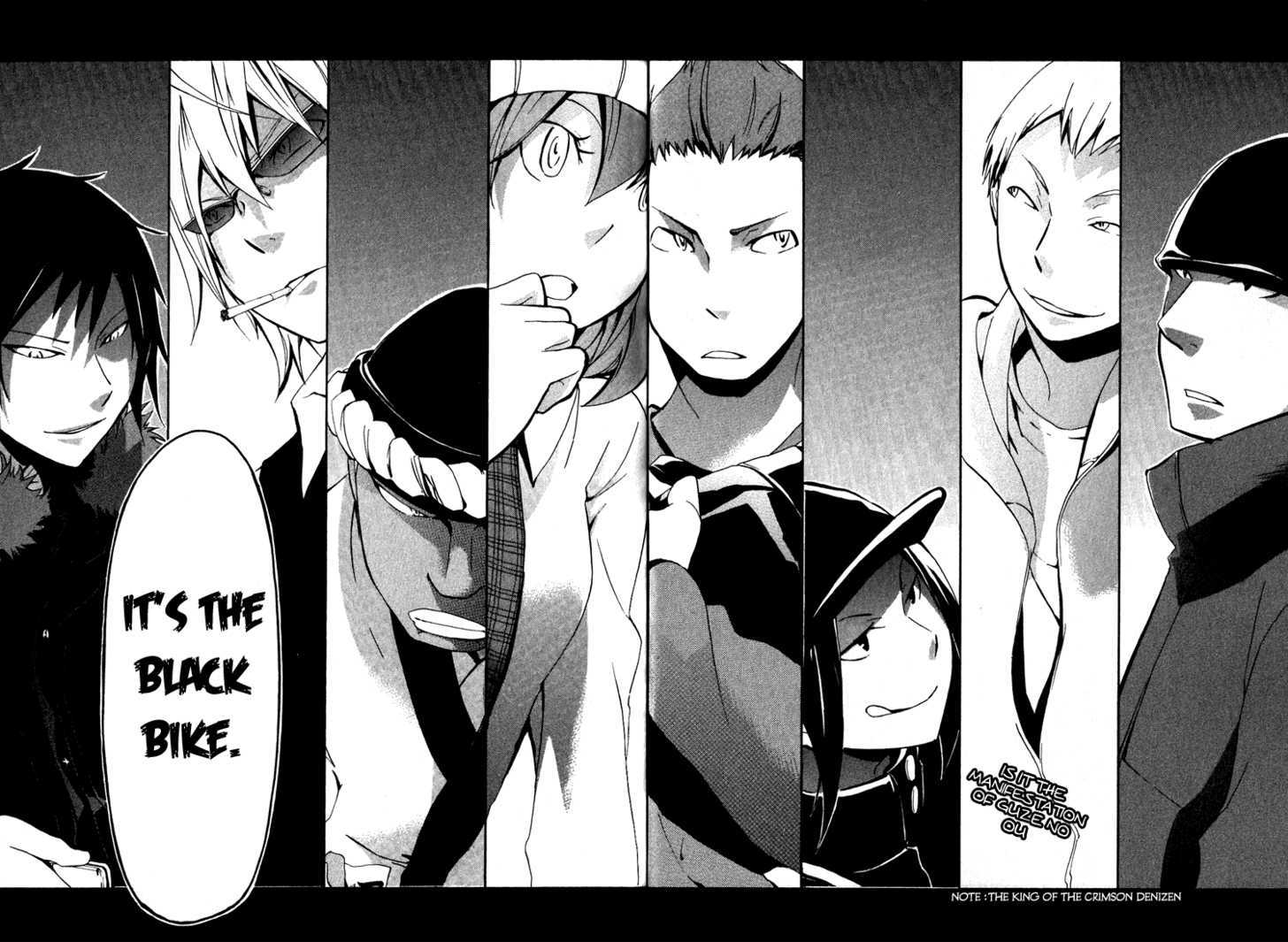 Durarara!! Chapter 1 page 37 - Chapter 1 : Wa!!