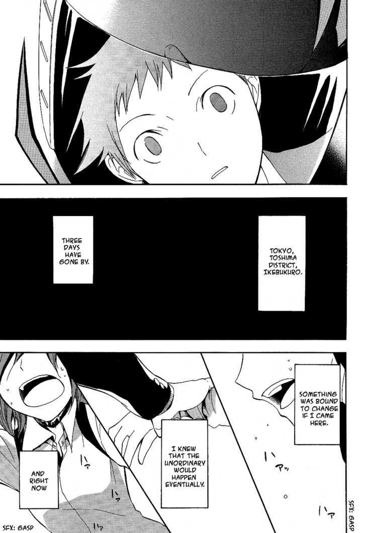 Durarara!! Chapter 11 page 28 - Chapter 11 : WaWaWaWaWaWaWaWaWaWaWa!!