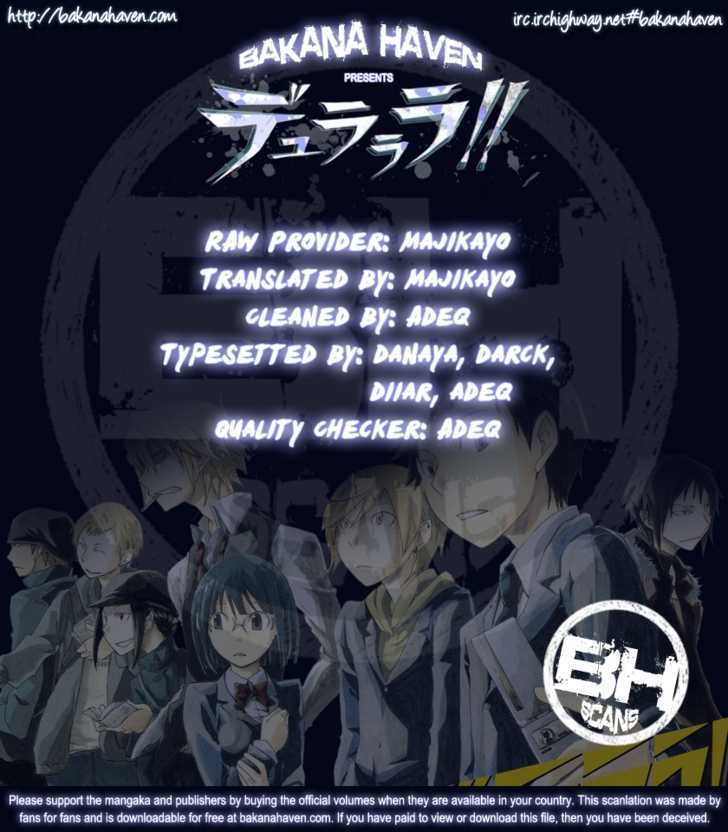 Durarara!! Chapter 11 page 30 - Chapter 11 : WaWaWaWaWaWaWaWaWaWaWa!!