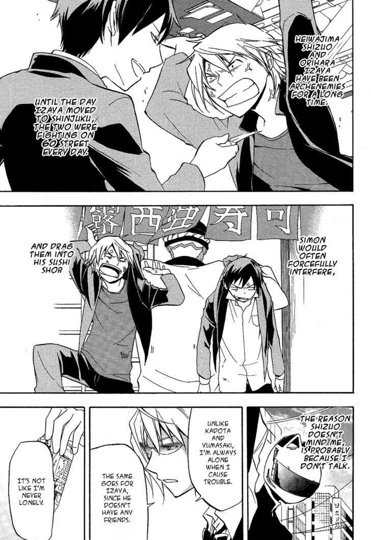 Durarara!! Chapter 12 page 9 - Chapter 12 : WaWaWaWaWaWaWaWaWaWaWaWa!
