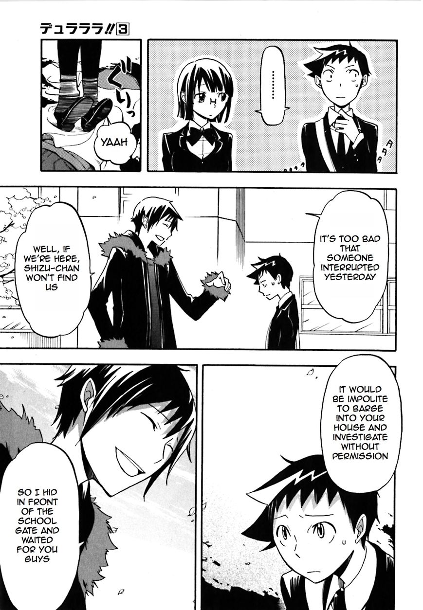 Durarara!! Chapter 15 page 21 - Chapter 15