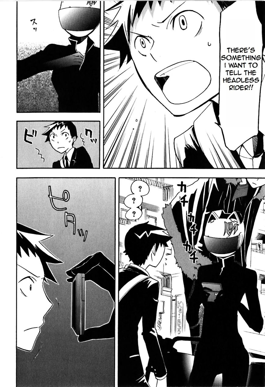 Durarara!! Chapter 16 page 4 - Chapter 16