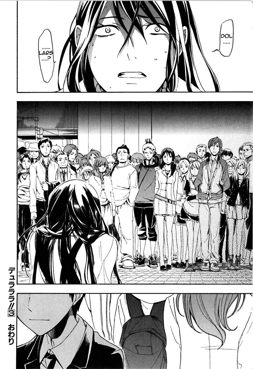 Durarara!! Chapter 17 page 34 - Chapter 17