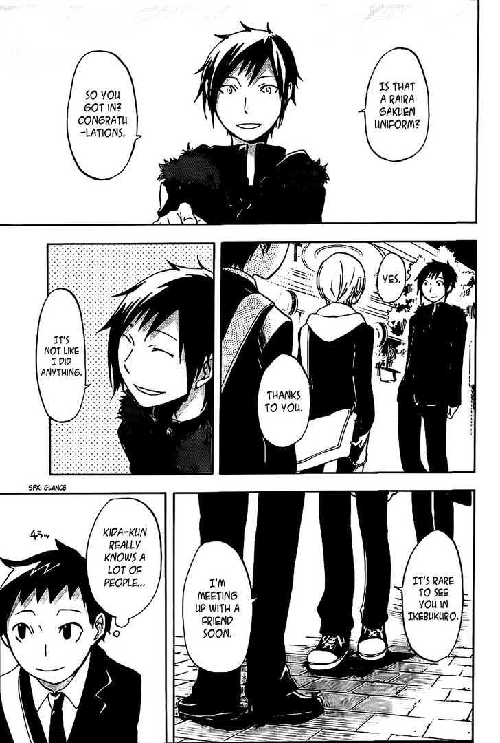 Durarara!! Chapter 3 page 27 - Chapter 3 : WaWaWa!!