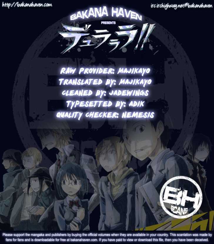 Durarara!! Chapter 3 page 31 - Chapter 3 : WaWaWa!!