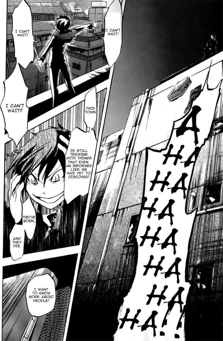 Durarara!! Chapter 4 page 28 - Chapter 4 : WaWaWaWa!!