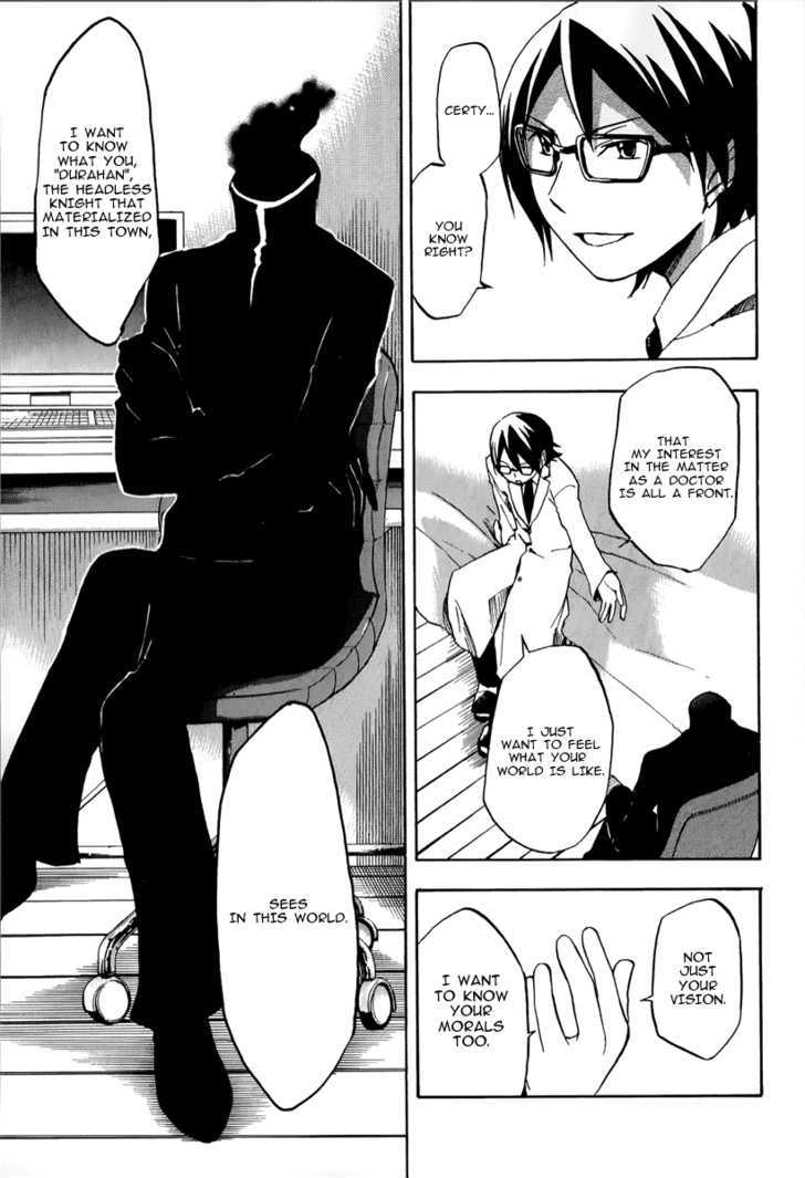 Durarara!! Chapter 5 page 19 - Chapter 5 : WaWaWaWaWa!!