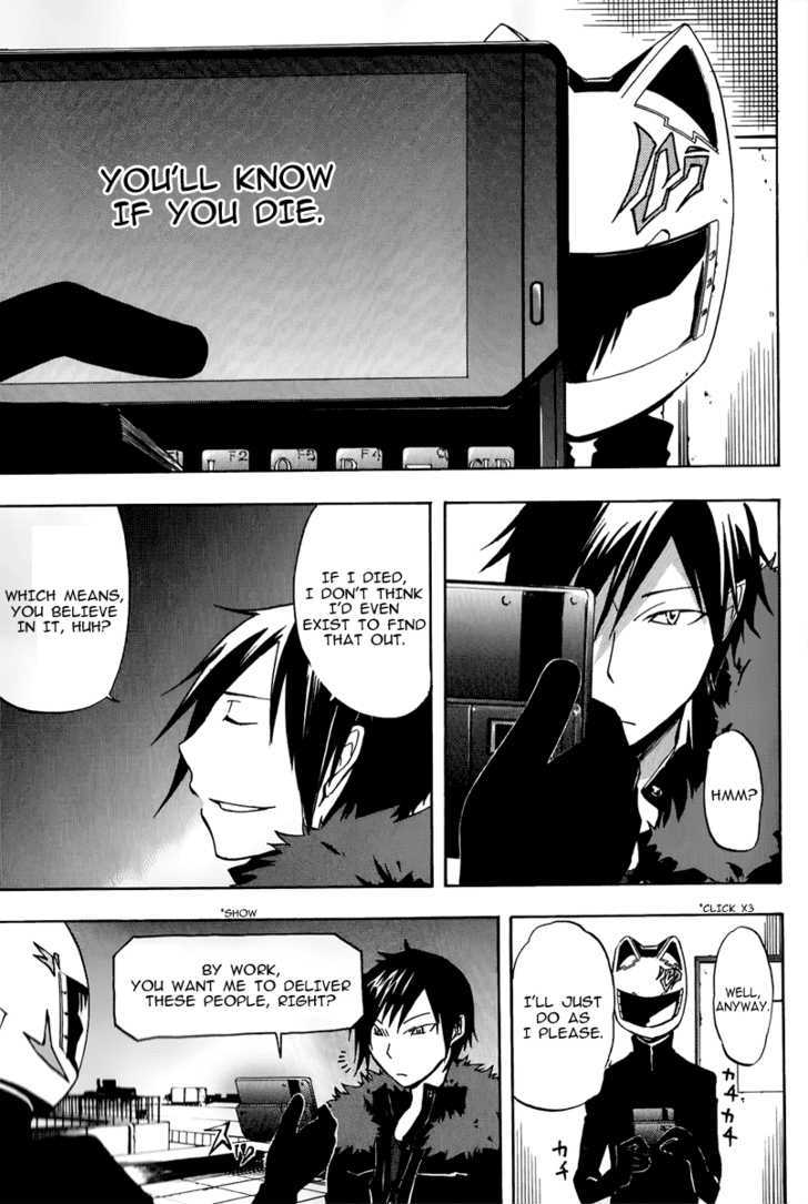 Durarara!! Chapter 5 page 7 - Chapter 5 : WaWaWaWaWa!!