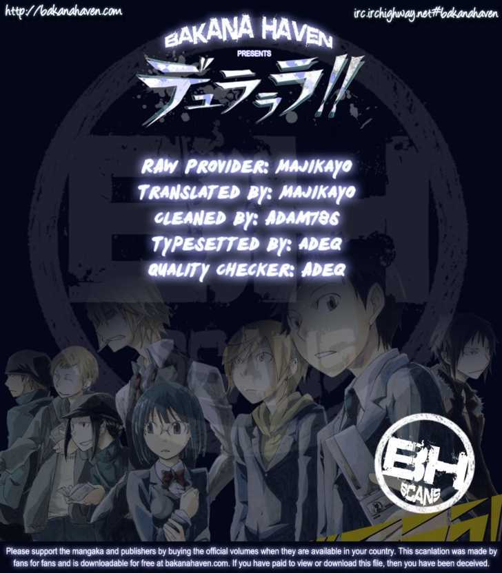 Durarara!! Chapter 6 page 27 - Chapter 6 : WaWaWaWaWaWa!!