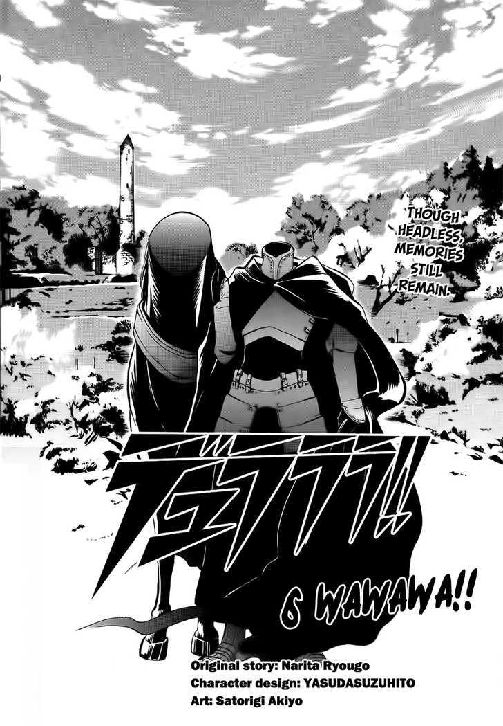 Durarara!! Chapter 6 page 3 - Chapter 6 : WaWaWaWaWaWa!!