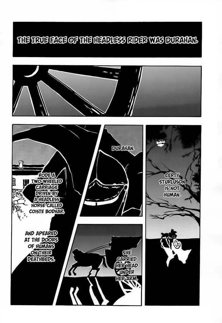 Durarara!! Chapter 6 page 4 - Chapter 6 : WaWaWaWaWaWa!!