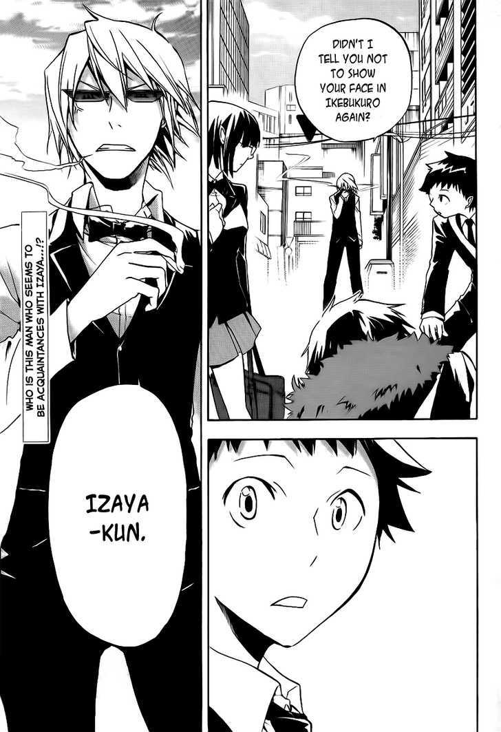 Durarara!! Chapter 9 page 4 - Chapter 9 : WaWaWaWaWaWaWaWaWa!!