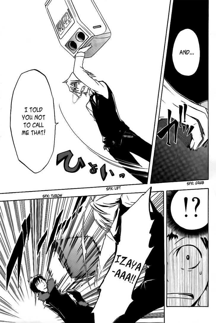 Durarara!! Chapter 9 page 6 - Chapter 9 : WaWaWaWaWaWaWaWaWa!!