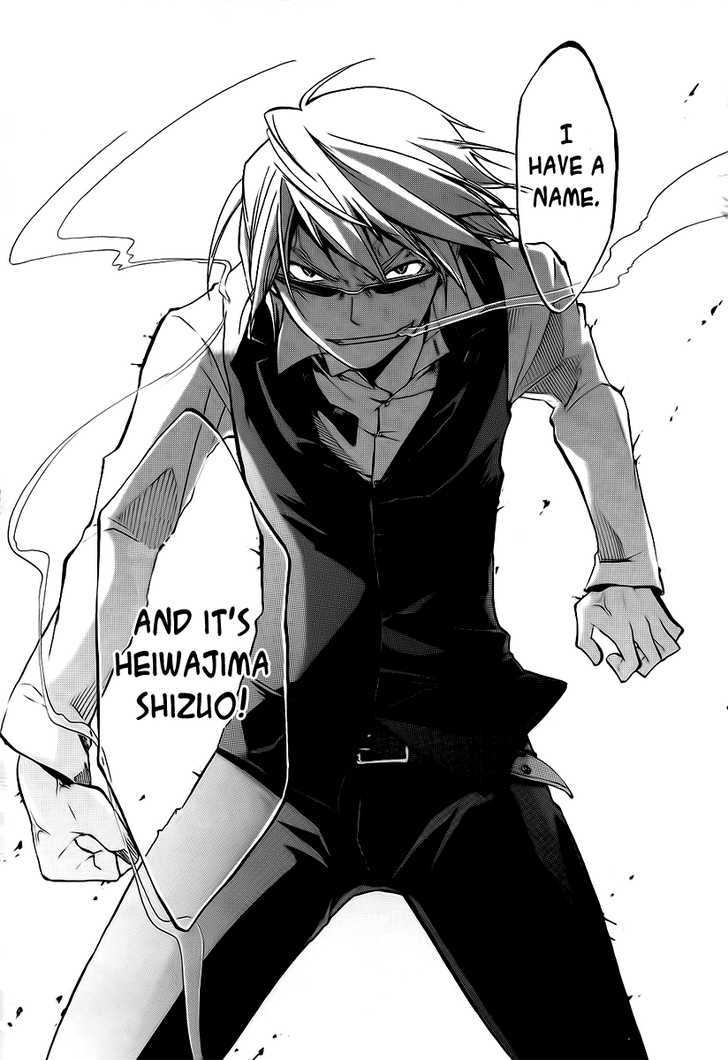 Durarara!! Chapter 9 page 8 - Chapter 9 : WaWaWaWaWaWaWaWaWa!!
