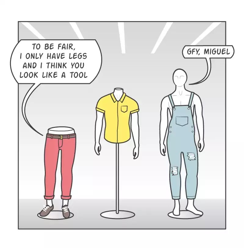 Dustinteractive Chapter 210 page 5 - Chapter 210: Ep.210: If Mannequins Could Talk