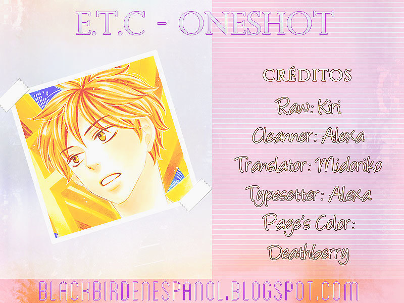 E.T.C Chapter 0 page 1 - Chapter 0 : [Oneshot]