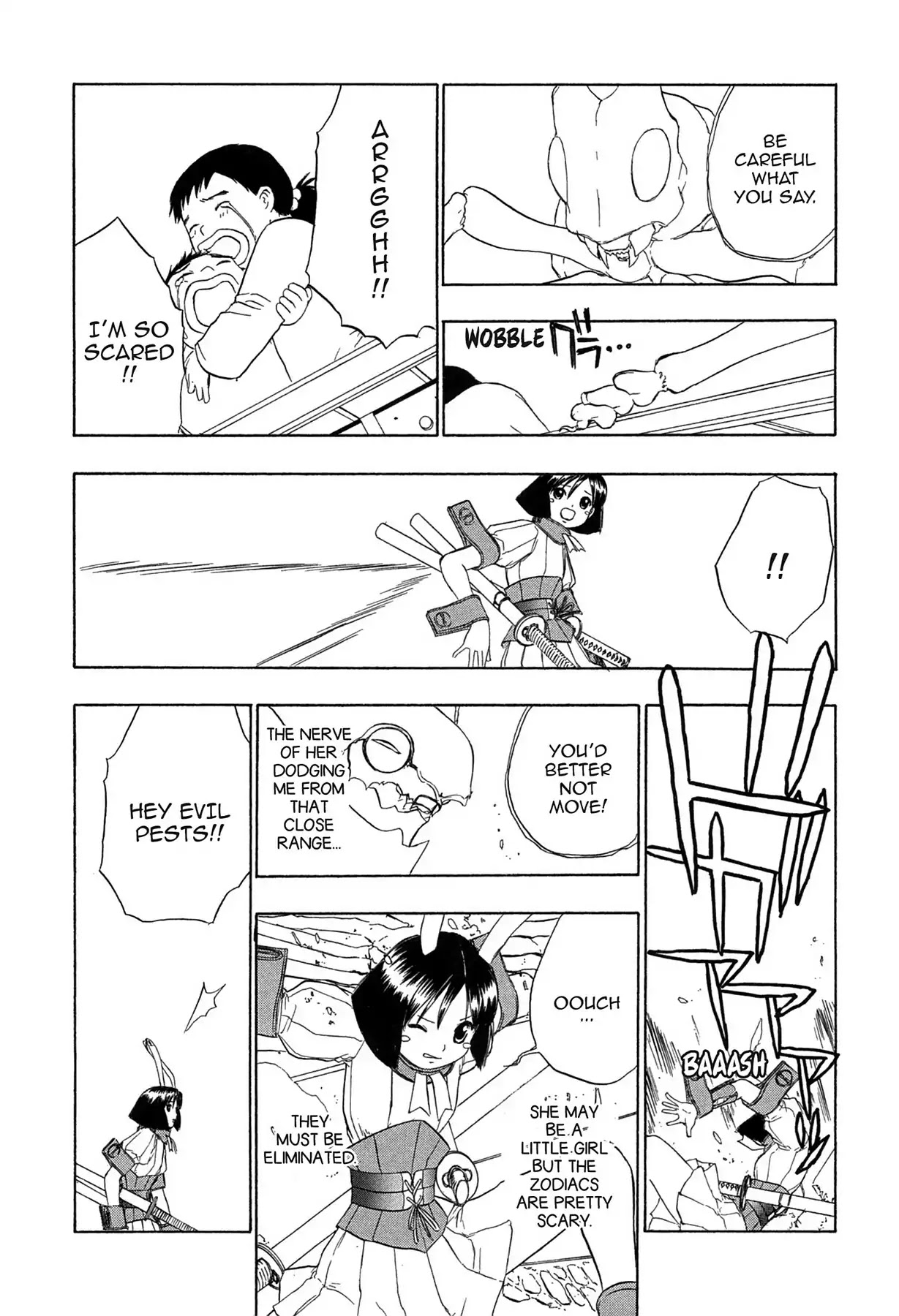 E.T.O. Chapter 15 page 17 - Chapter 15: CHAPTER OF LIGHT PINK NO.5: THE GROANING RABBIT FATHER AND DAUGHTER!! RELEASE YOUR SPECIAL FIGHTING MOVES!!!
