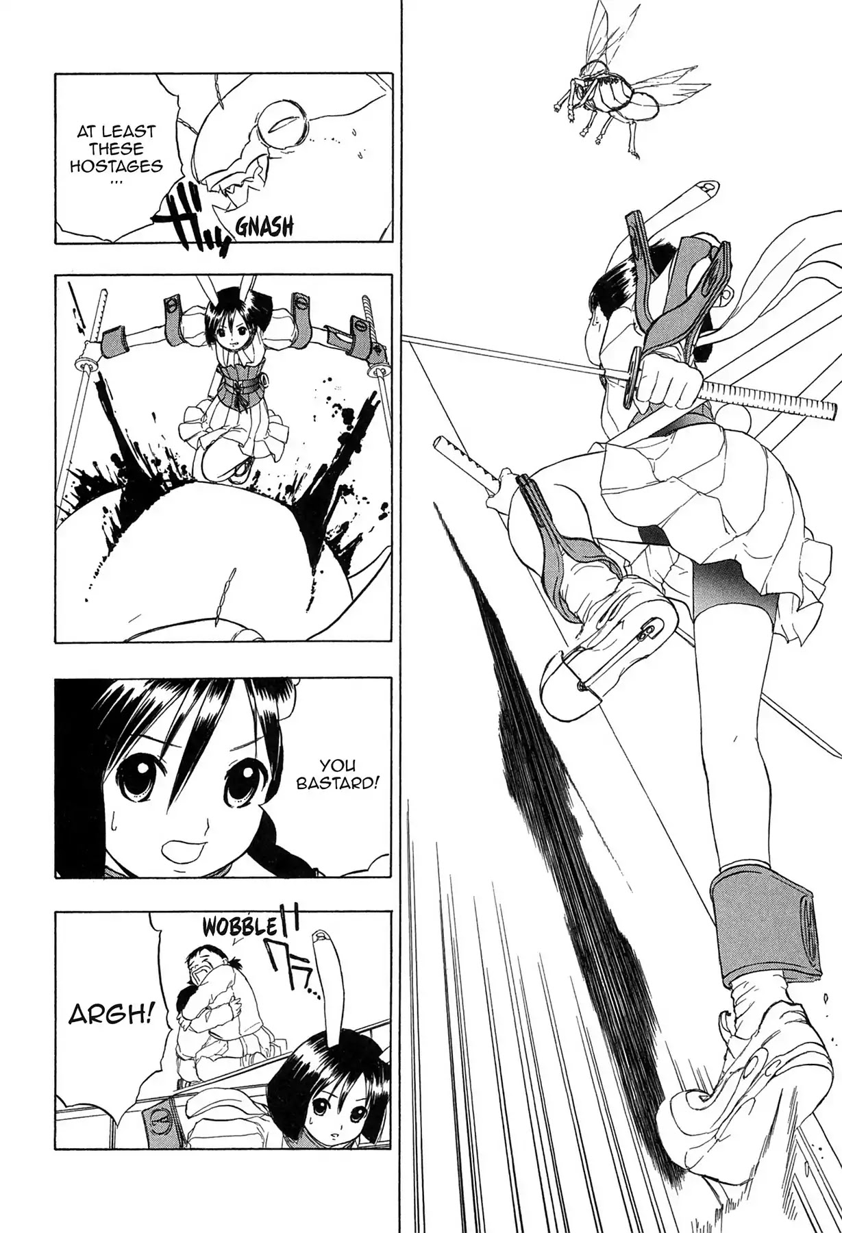 E.T.O. Chapter 15 page 26 - Chapter 15: CHAPTER OF LIGHT PINK NO.5: THE GROANING RABBIT FATHER AND DAUGHTER!! RELEASE YOUR SPECIAL FIGHTING MOVES!!!