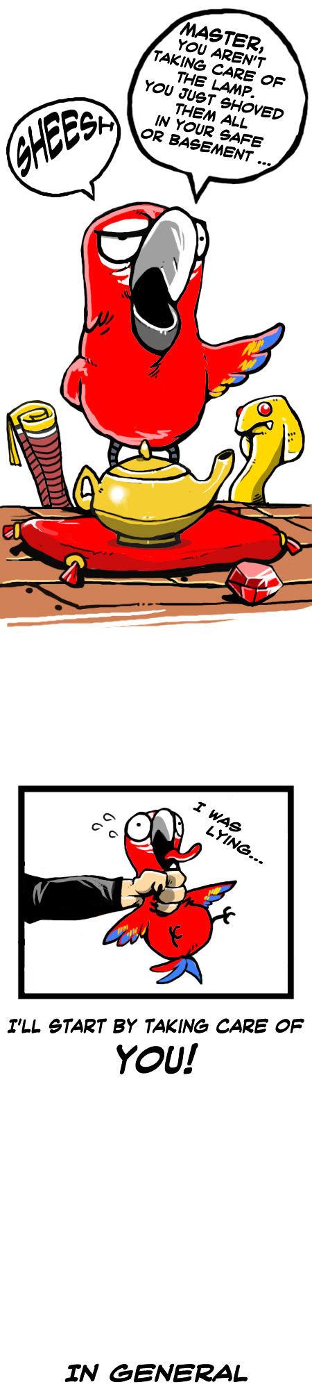 Earth, Human, and Animal Chapter 11 page 12 - Chapter 11 : the Scarlet Macaw's Ability