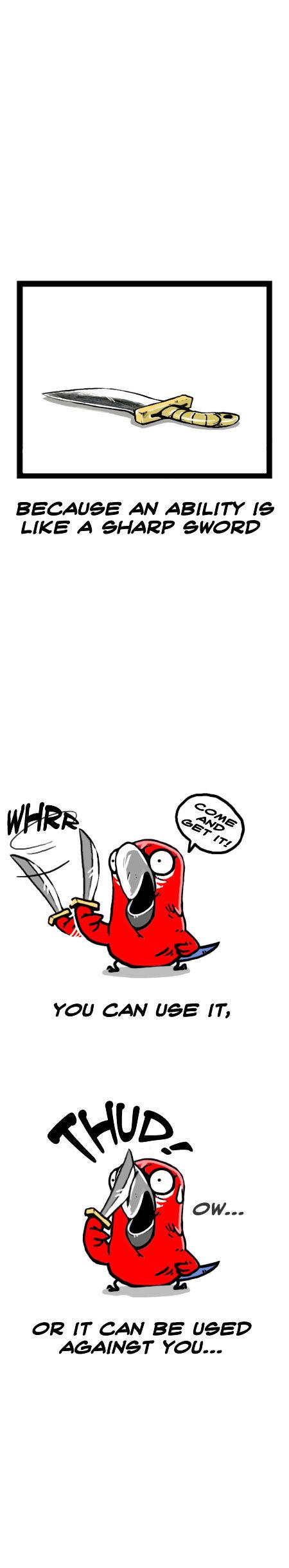 Earth, Human, and Animal Chapter 11 page 13 - Chapter 11 : the Scarlet Macaw's Ability