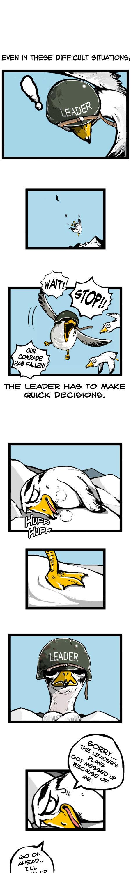 Earth, Human, and Animal Chapter 18 page 14 - Chapter 18 : the Bar-Headed Goose's Leadership