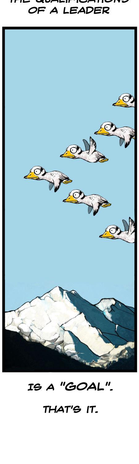 Earth, Human, and Animal Chapter 18 page 16 - Chapter 18 : the Bar-Headed Goose's Leadership