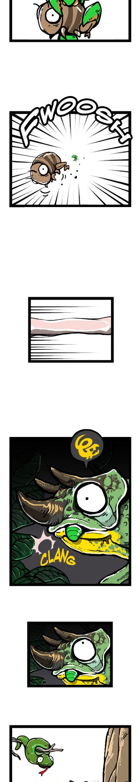 Earth, Human, and Animal Chapter 19 page 2 - Chapter 19 : the Jackson's Three-horned Chameleon's Habits