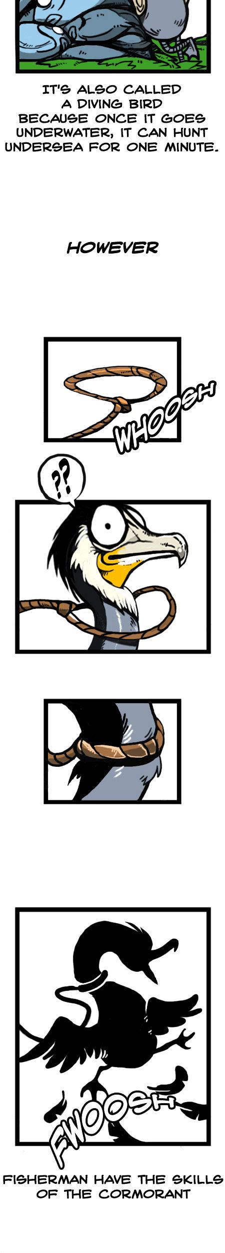 Earth, Human, and Animal Chapter 20 page 15 - Chapter 20 : the Cormorant's Thin Neck