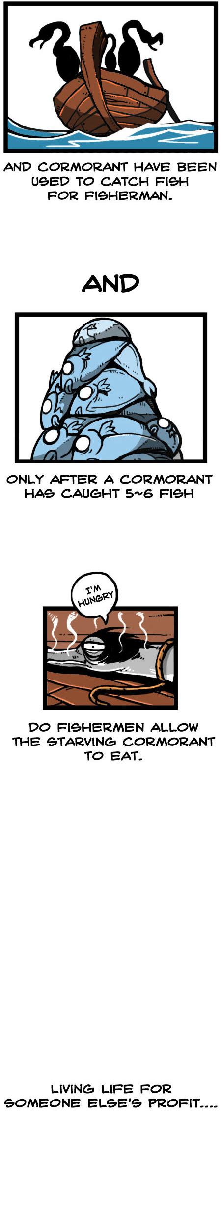 Earth, Human, and Animal Chapter 20 page 16 - Chapter 20 : the Cormorant's Thin Neck