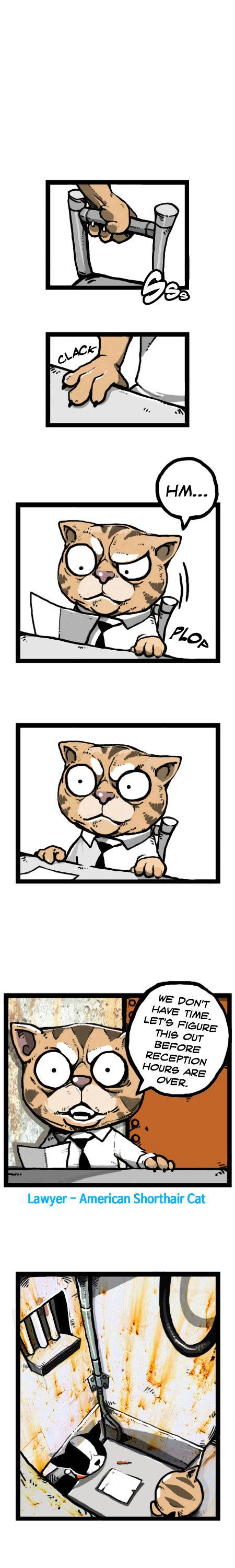 Earth, Human, and Animal Chapter 22 page 1 - Chapter 22 : the Trial of a Stray Cat #2