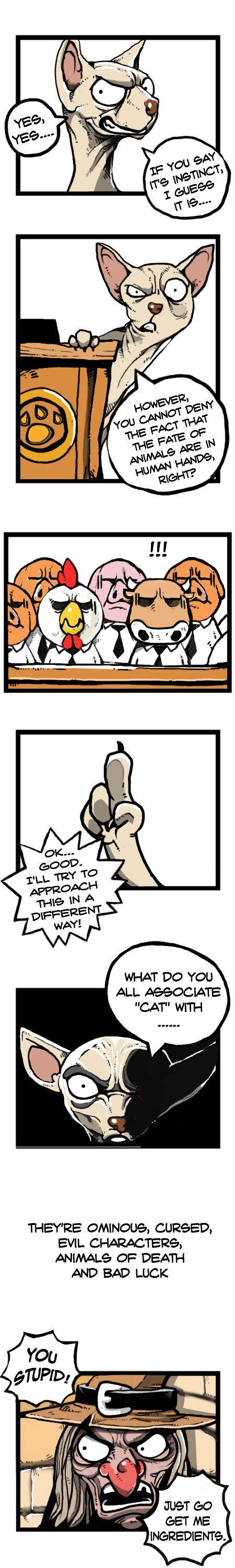 Earth, Human, and Animal Chapter 22 page 11 - Chapter 22 : the Trial of a Stray Cat #2