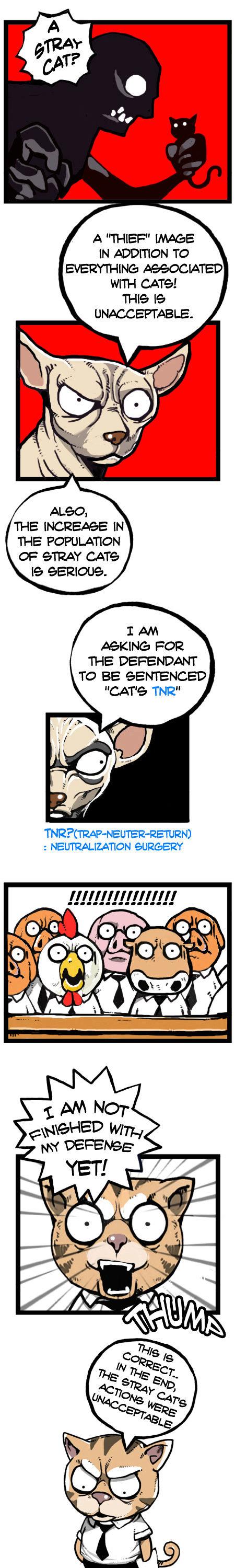 Earth, Human, and Animal Chapter 22 page 14 - Chapter 22 : the Trial of a Stray Cat #2